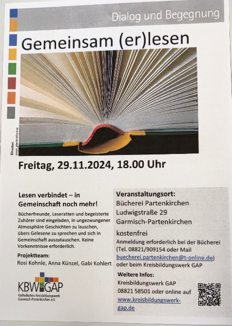 Gemeinsam (er)lesen!