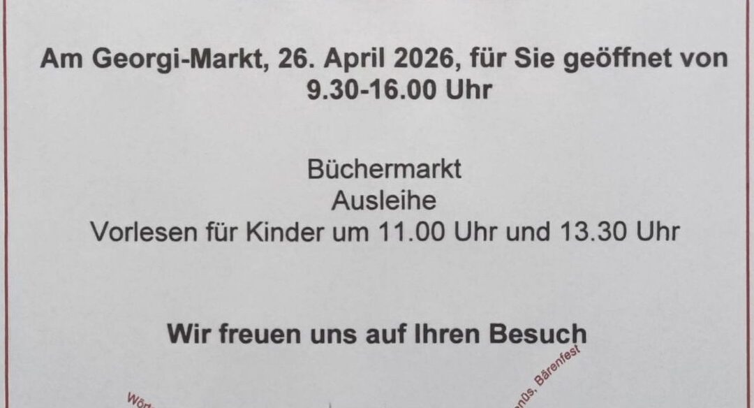 Großer Bücherflohmarkt